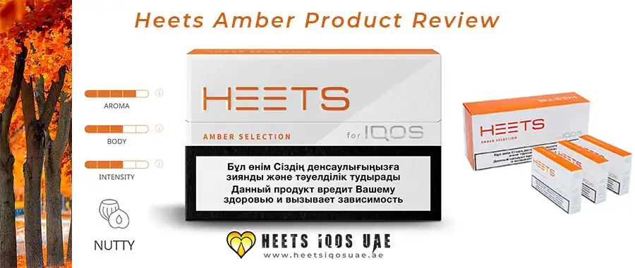 IQOS Heets Amber Selection Review 2023