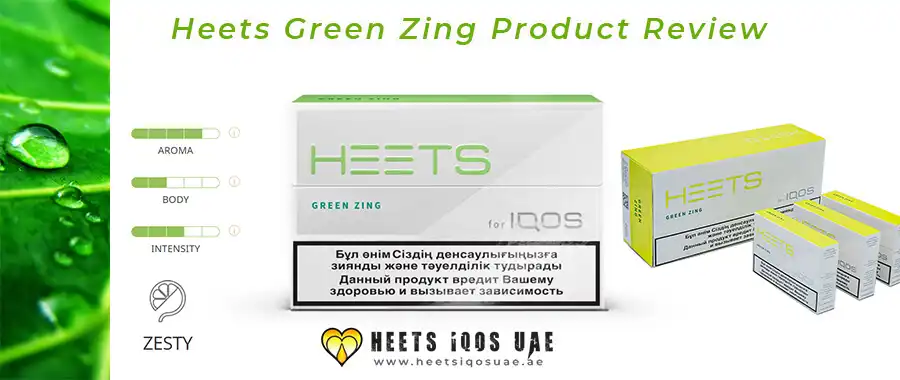 IQOS Heets Green Zing Review 2023