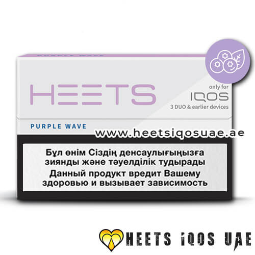 IQOS Heets Purple Wave Label